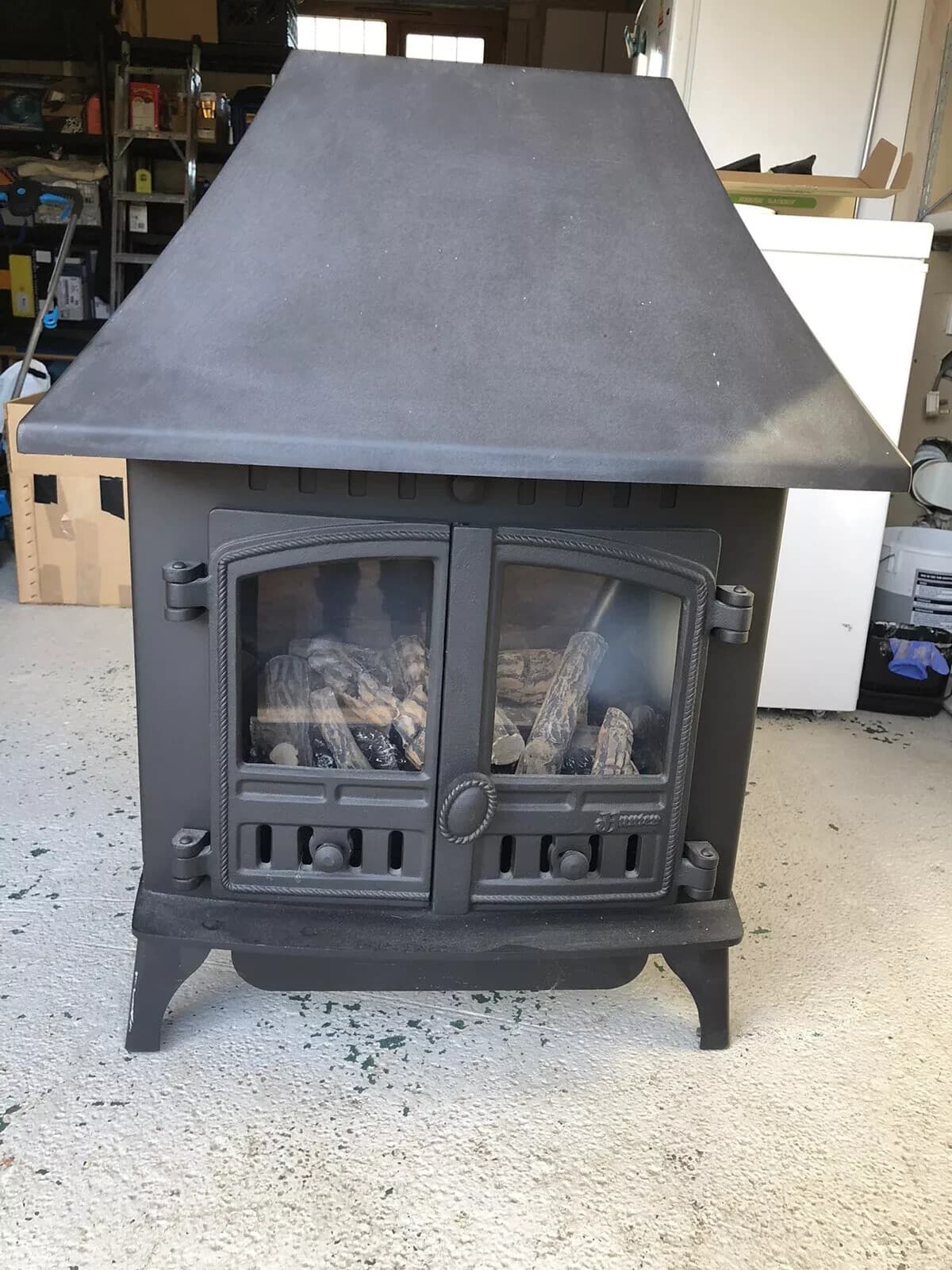 Hunter Herald 6 6KW lpg gas stove fire