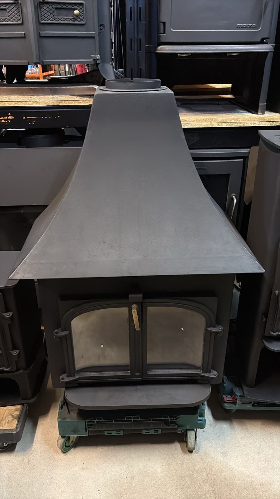 Clearview 750Stove, 12kW, LOGBURNER - WOOD ONLY - CANOPY,(log,wood+burner)🚚🚚🚚