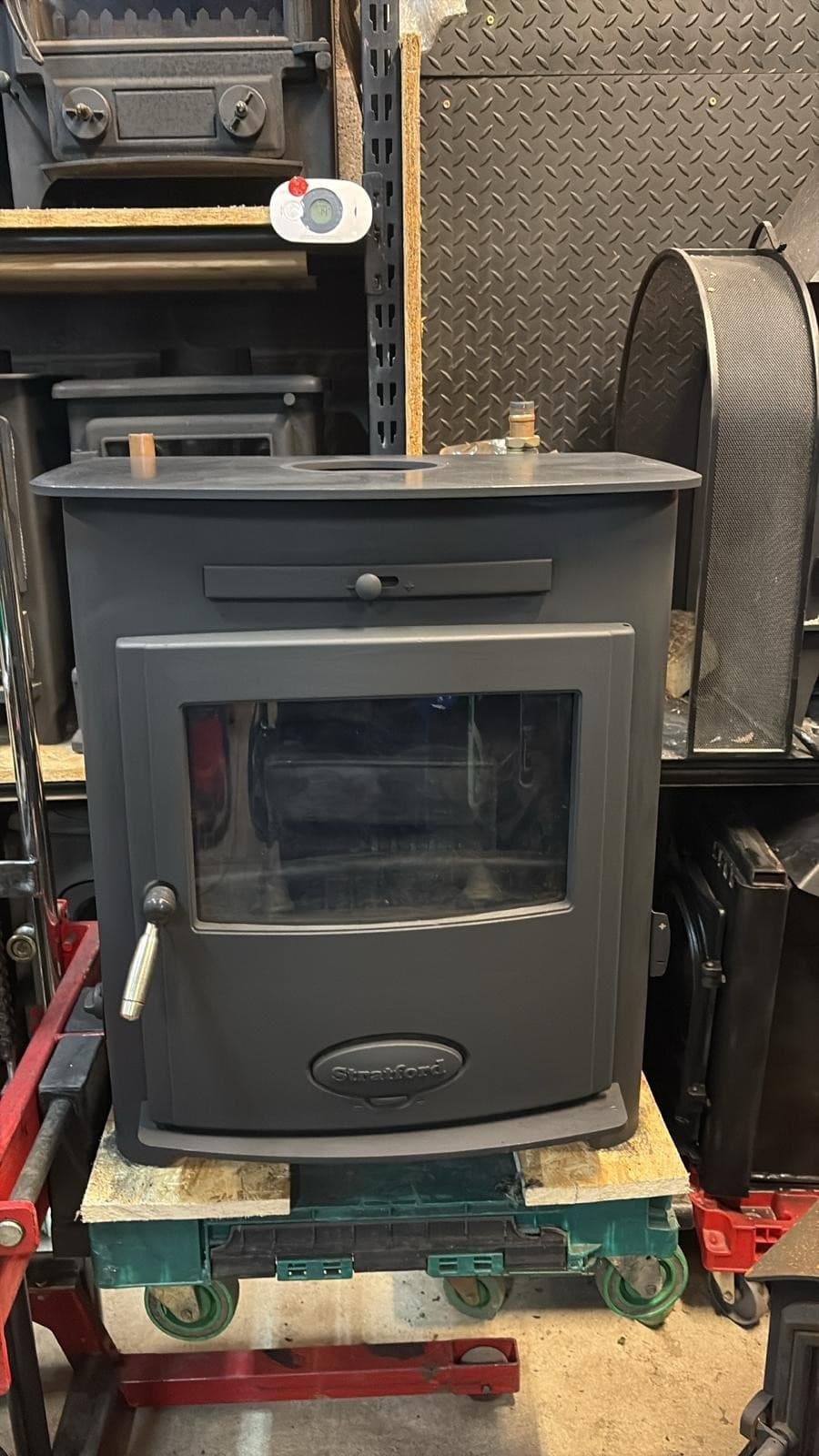 25KW BOILER STOVE Stratford eco Boiler 25, Multifuel, COAL (log,wood+burner) 2