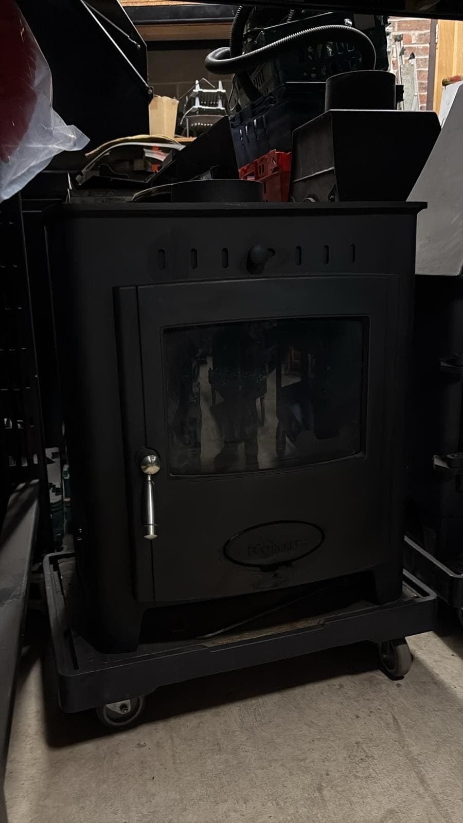 Arada Stratford Ecoboiler EB12HE multifuel Stove COAL(log,wood+burner), DEFRA, 5