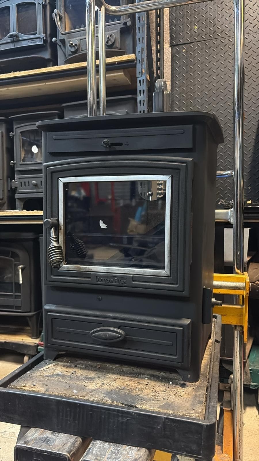 Aarrow Becton 5, multifuel Stove coal log burner delivery available! 4