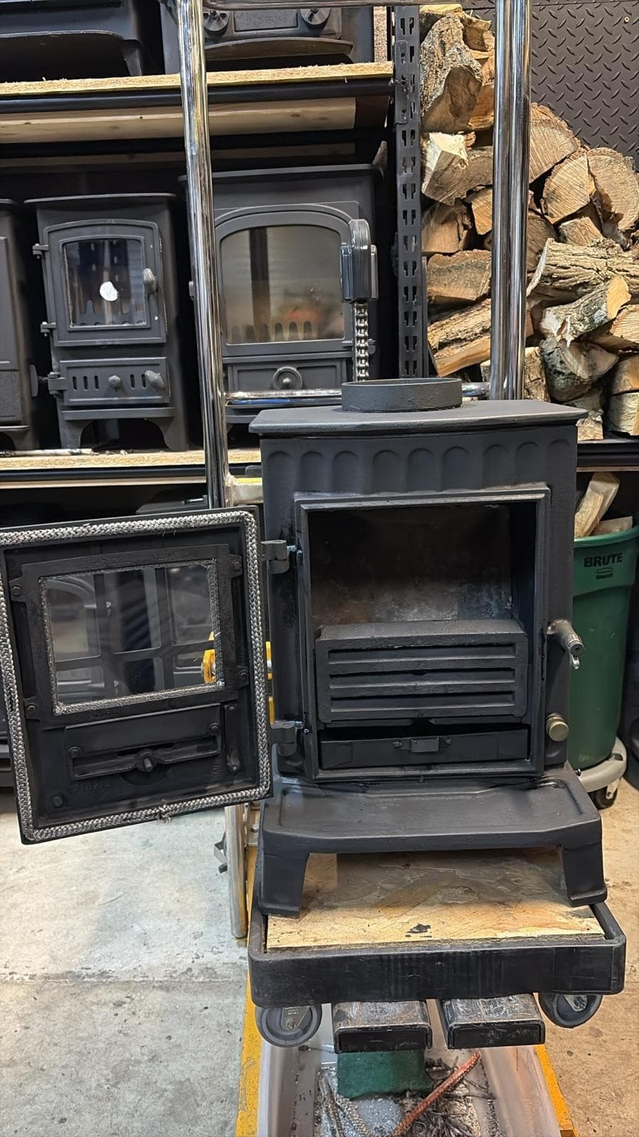 Aga Coalbrookdale Little Wenlock Stove,5kW,, MUTIFUEL, (log,wood+burner) 3