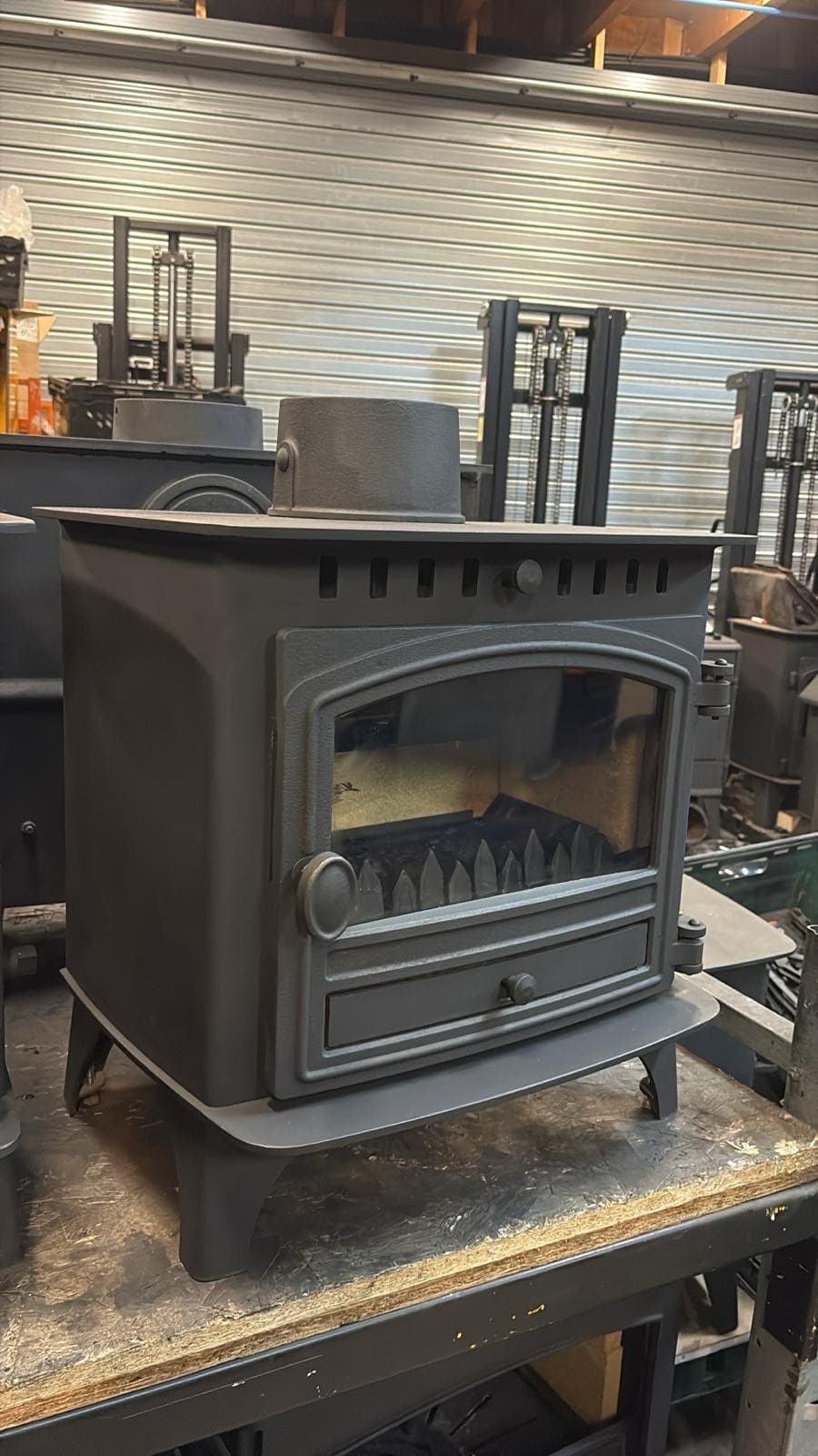 Hunter Herald 6  Stove 6kw, MULTIFUEL, (log,wood+burner),  🚚🚚🚚 2