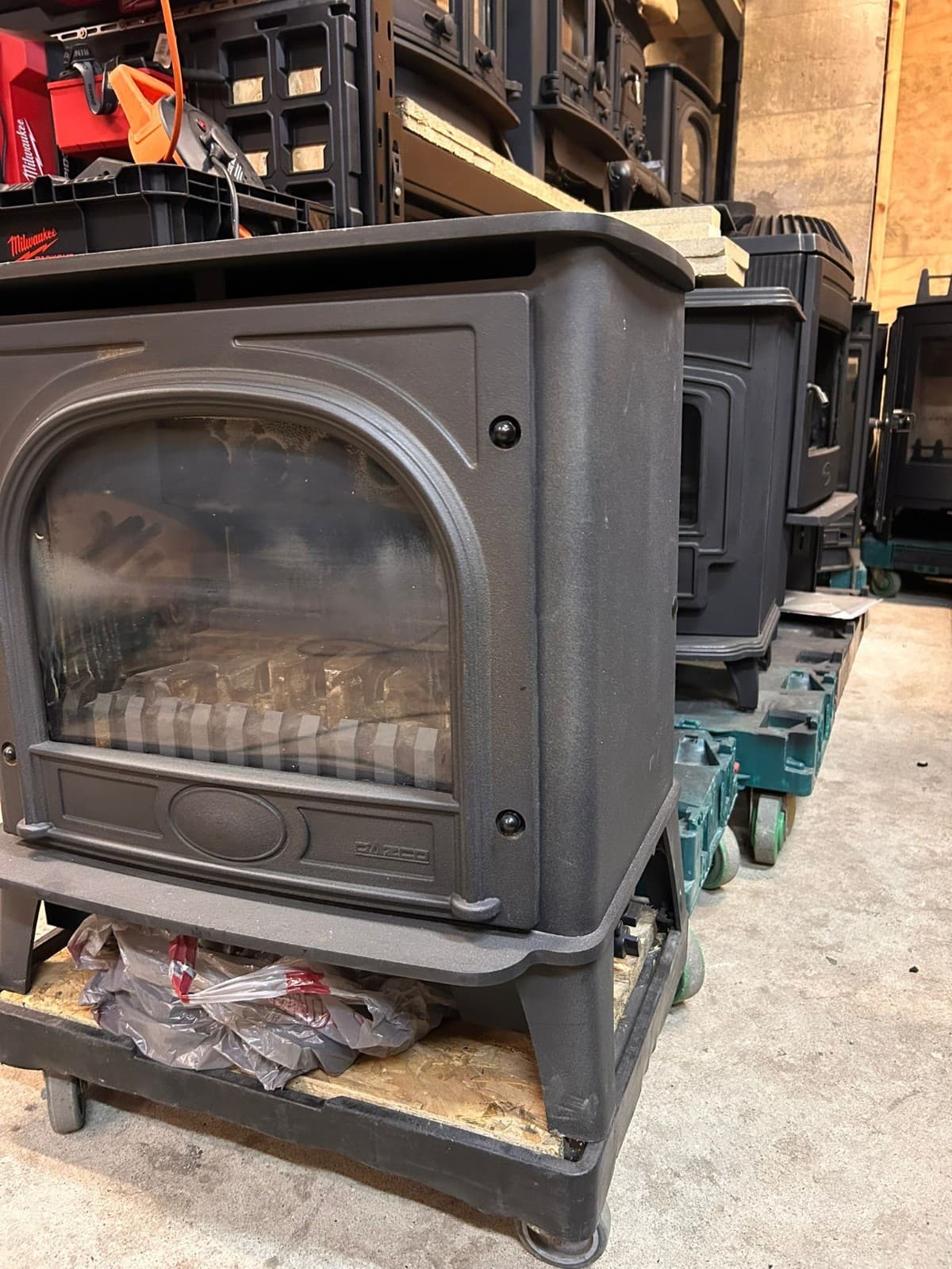 Gazco ASHTON Stockton 8 GAS  6.6KW Medium  8574 Gas Stove Fire CON FLUE 2