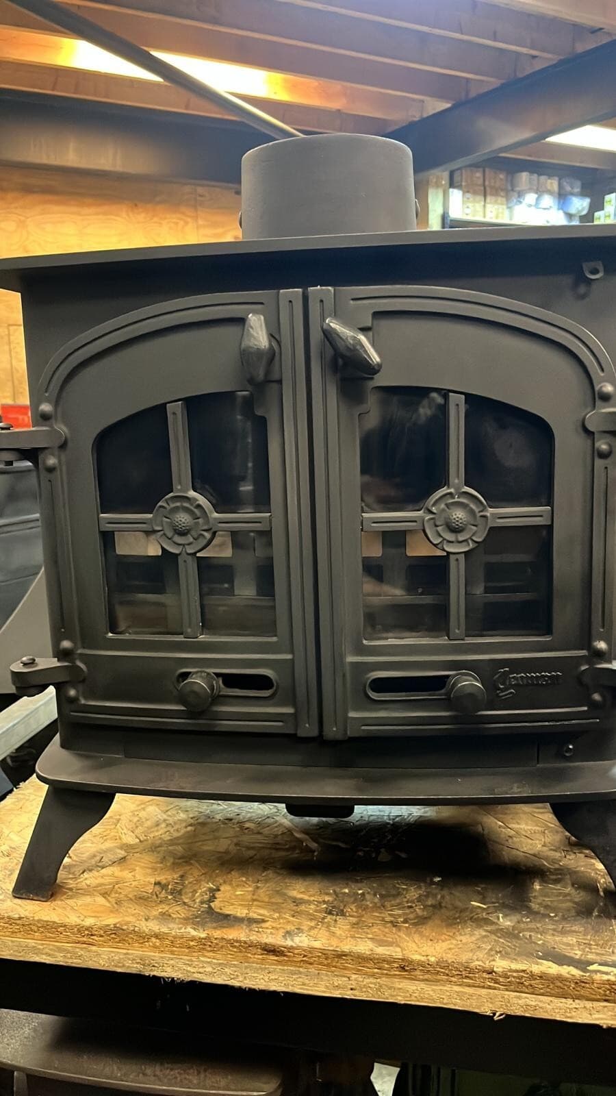 Yeoman Devon Stove 9Kw, FLAT TOP STOVE, Multifuel,  (log,wood+burner), 🚚🚚 🚚 2