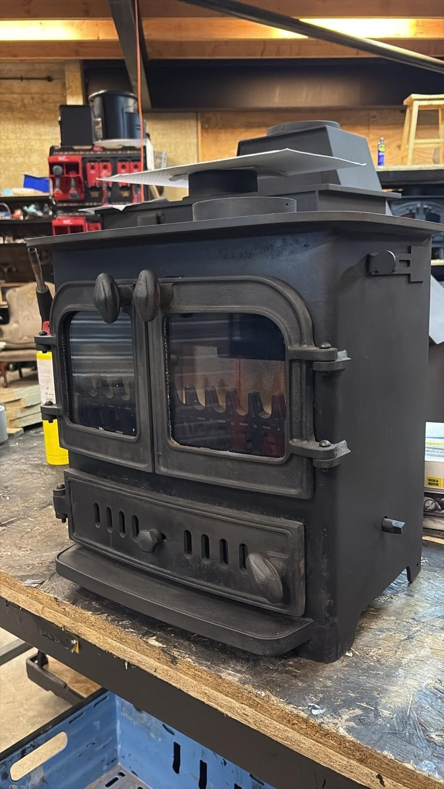 Villager Chelsea Duo Stove, 5kW, MULTIFUEL, (log,wood+burner), DEFRA  🚚🚚 3