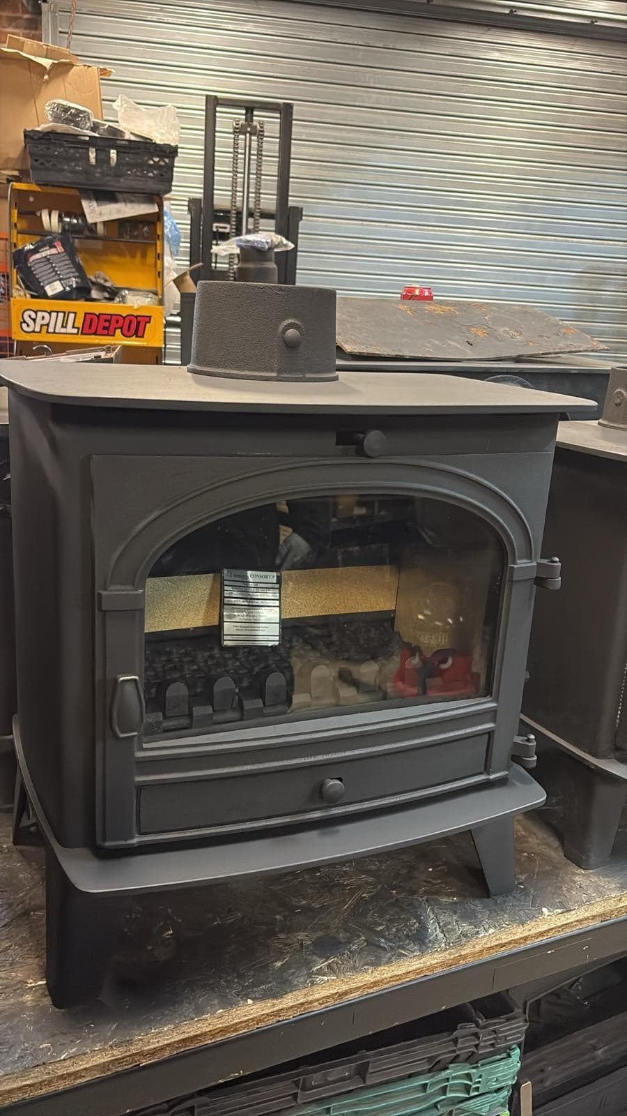 Parkway Consort 9 Stove 8kw, MULTIFUEL, COAL (log,wood+burner), 🚚🚚🚚 4