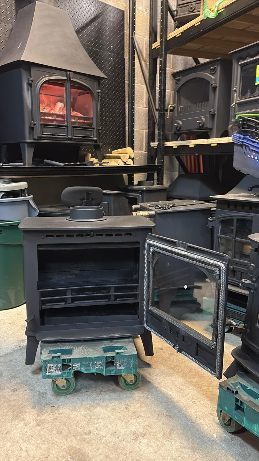 Stovax Stockton 8,  8kW, Muiltifuel Stove (log,wood+burner), DEFRA, 🚚🚚 🚚 3