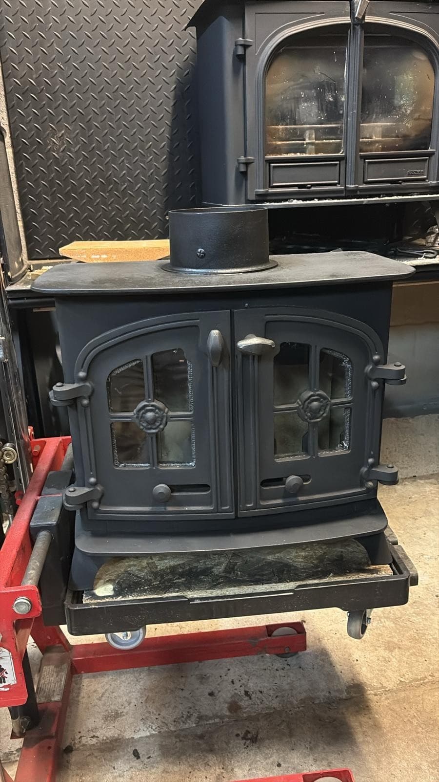 Yeoman EXE Stove 7 Kw, FLAT TOP STOVE, Multifuel,  (log,wood+burner), 🚚🚚 🚚 4