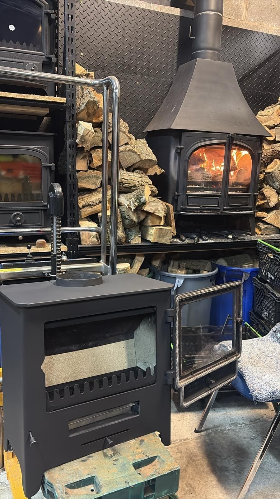 Merlin Slimline 4-6kw Stove Designed and Manufactured In U.K 2