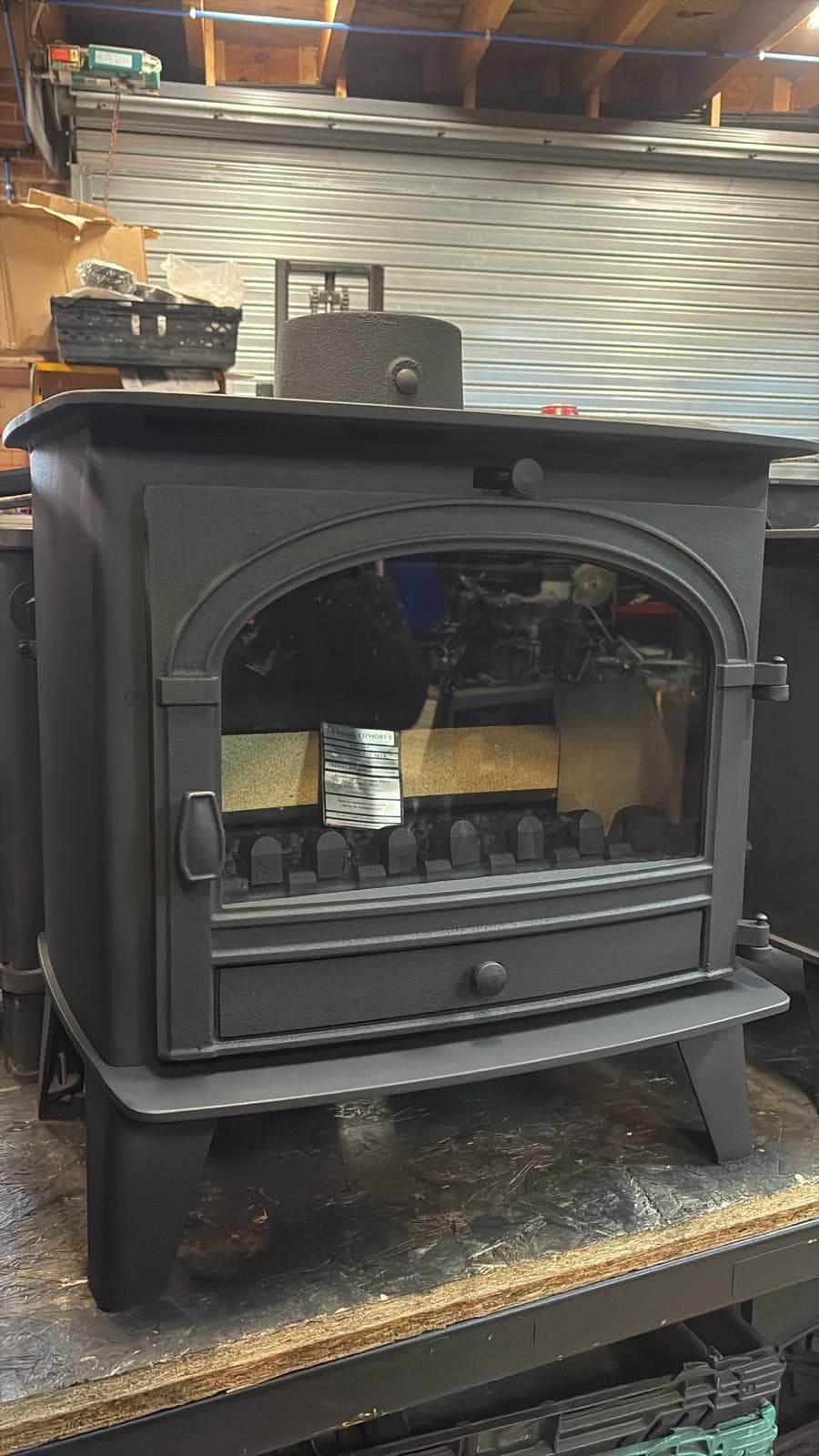 Parkway Consort 9 Stove 8kw, MULTIFUEL, COAL (log,wood+burner), 🚚🚚🚚 3