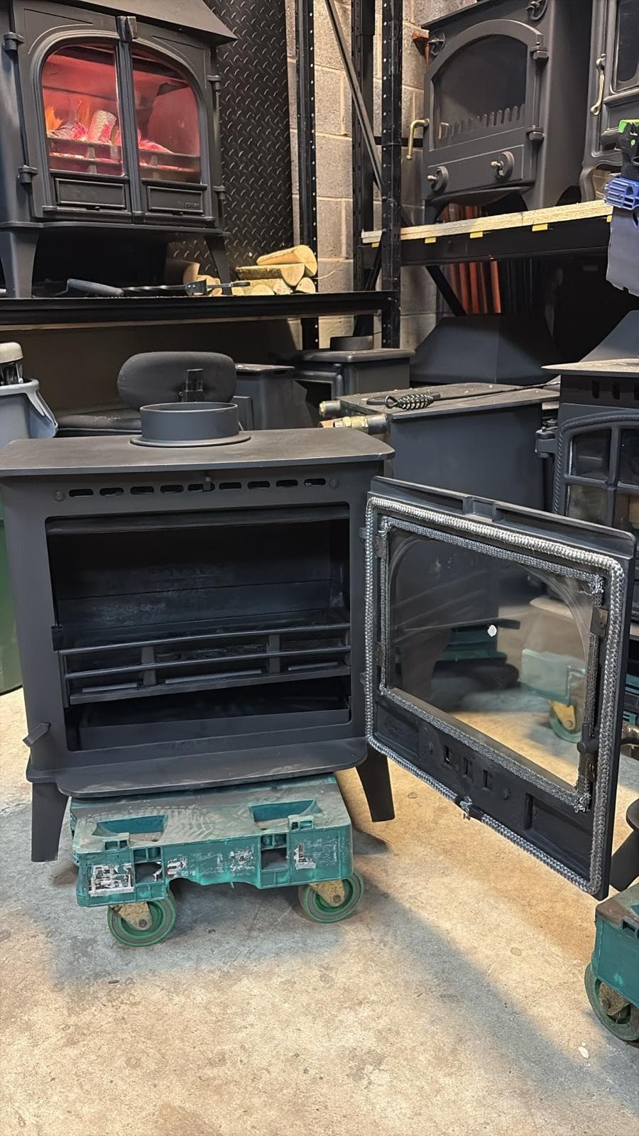 Stovax Stockton 8,  8kW, Muiltifuel Stove (log,wood+burner), DEFRA, 🚚🚚 🚚 2