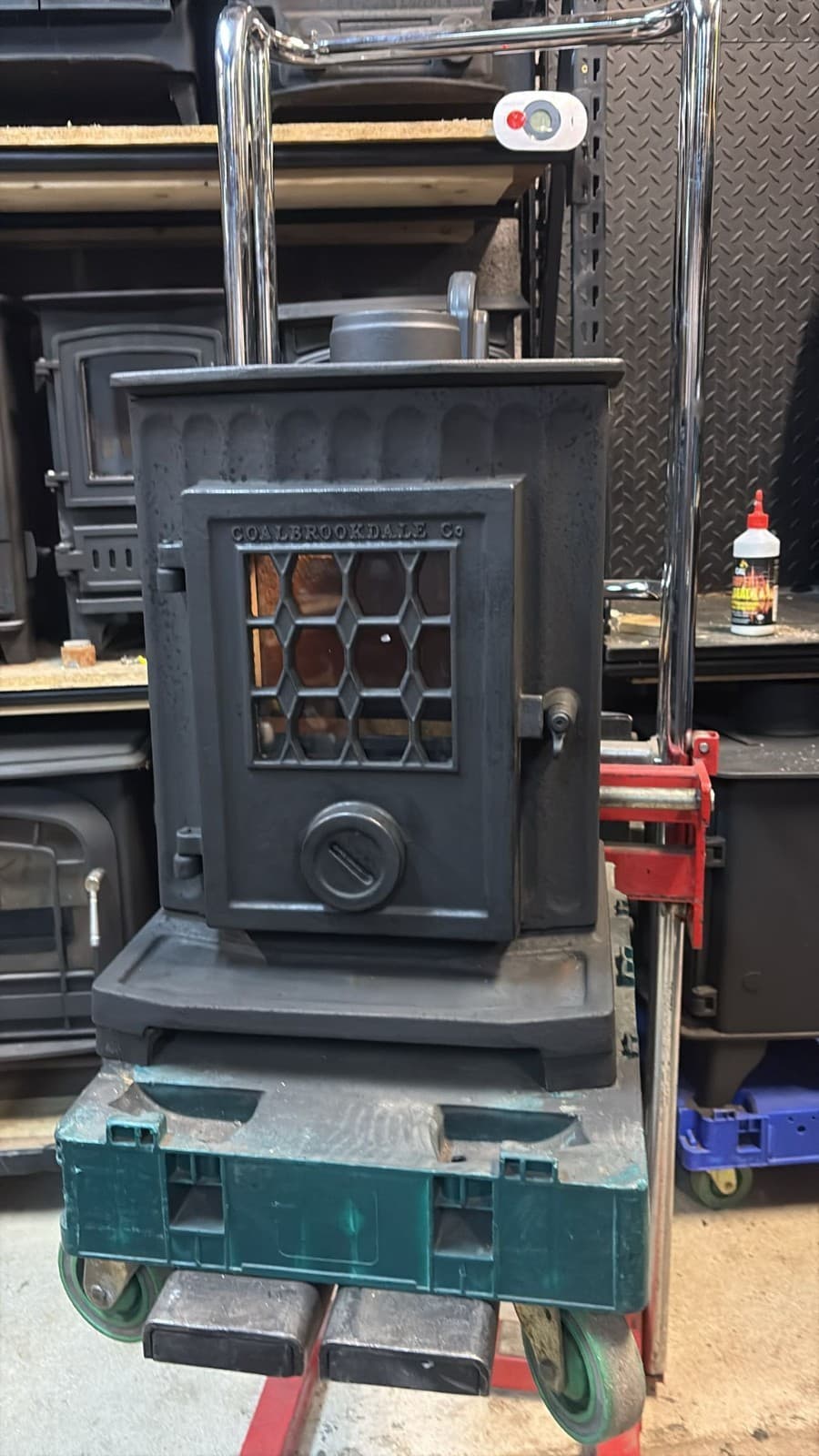 Aga Coalbrookdale Little Wenlock Stove,5kw, MUTIFUEL, (log,wood+burner) 3