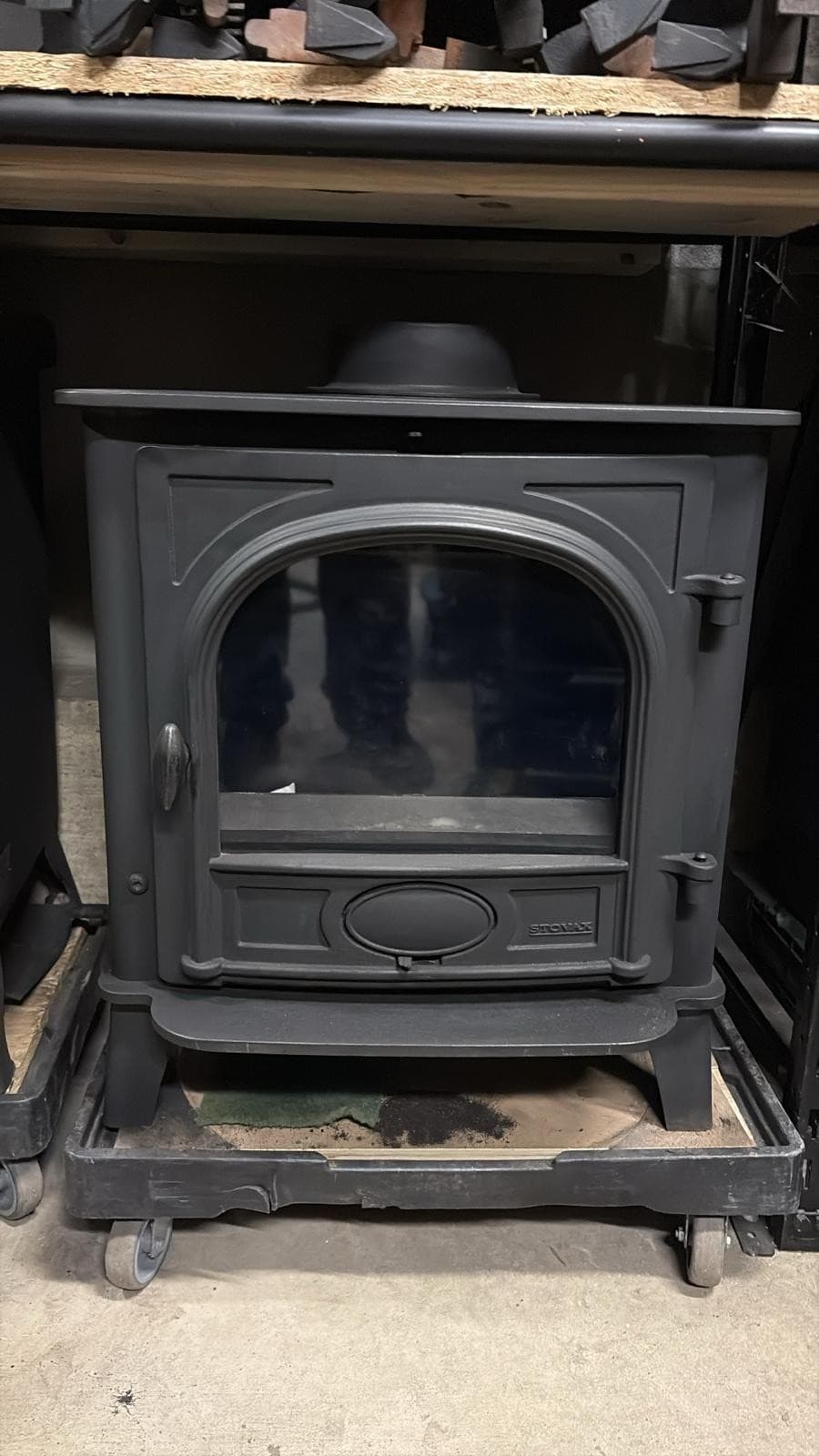 Stovax Stockton 7, BOILER 8kW, BOILER Stove  WOODSTOVE (log,wood+burner), 🚚🚚