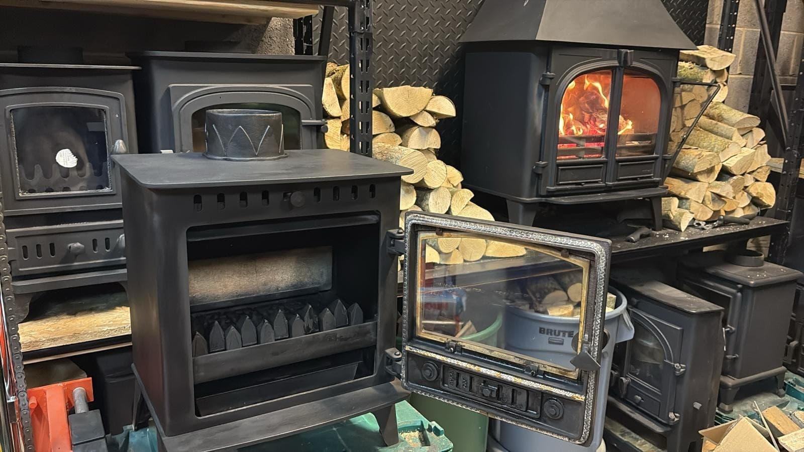 Hunter Herald 4 5kw Stove, MULTIFUEL, coal (log,wood+burner), DEFRA, 🚚🚚🚚 4