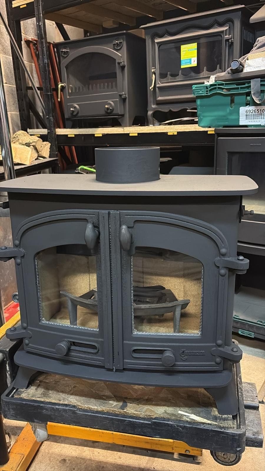 Yeoman EXE Stove 7 Kw, FLAT TOP STOVE, Multifuel,  (log,wood+burner), 🚚🚚 🚚 3