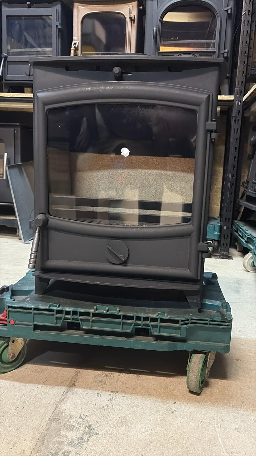 Fireline FX5W Wide Screen 5kW Multi-Fuel Stove  (log,wood+burner), , 🚚🚚🚚 2