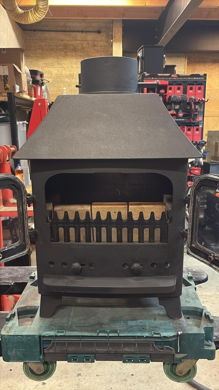 Villager Chelsea Duo Stove, 5kW, Wood Burner. (log,wood+burner), DEFRA  🚚🚚 — view 3