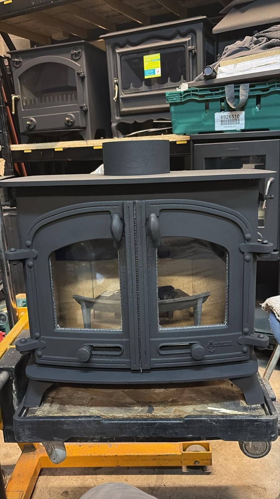 Yeoman EXE Stove 7 Kw, FLAT TOP STOVE, Multifuel,  (log,wood+burner), 🚚🚚 🚚 5
