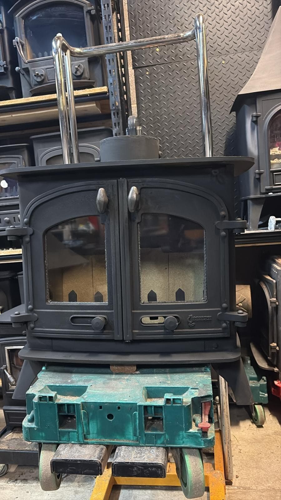 Yeoman EXE Stove 7 Kw, FLAT TOP STOVE, Multifuel,  (log,wood+burner), 🚚🚚 🚚