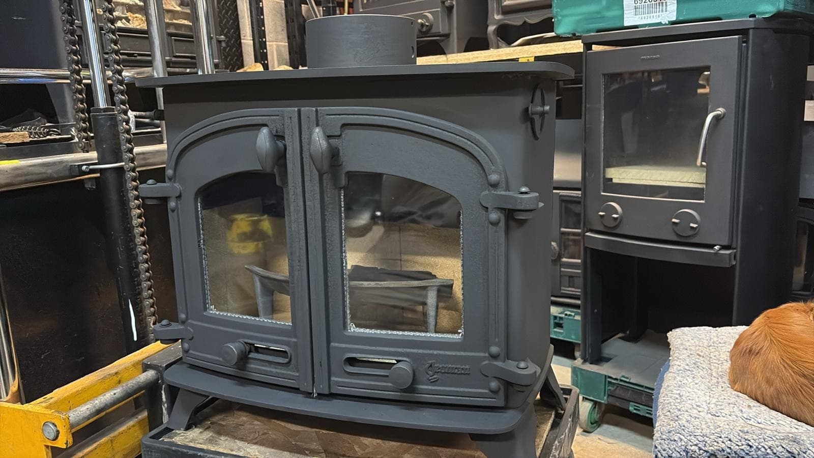 Yeoman EXE Stove 7 Kw, FLAT TOP STOVE, Multifuel,  (log,wood+burner), 🚚🚚 🚚