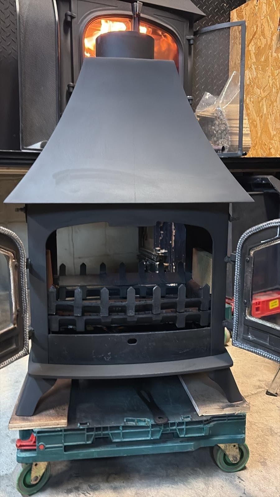 Yeoman Devon Stove 9Kw, DOUBLE SIDED/FRONTED MULTIFUEL,COAL(log,wood+burner),🚚 5