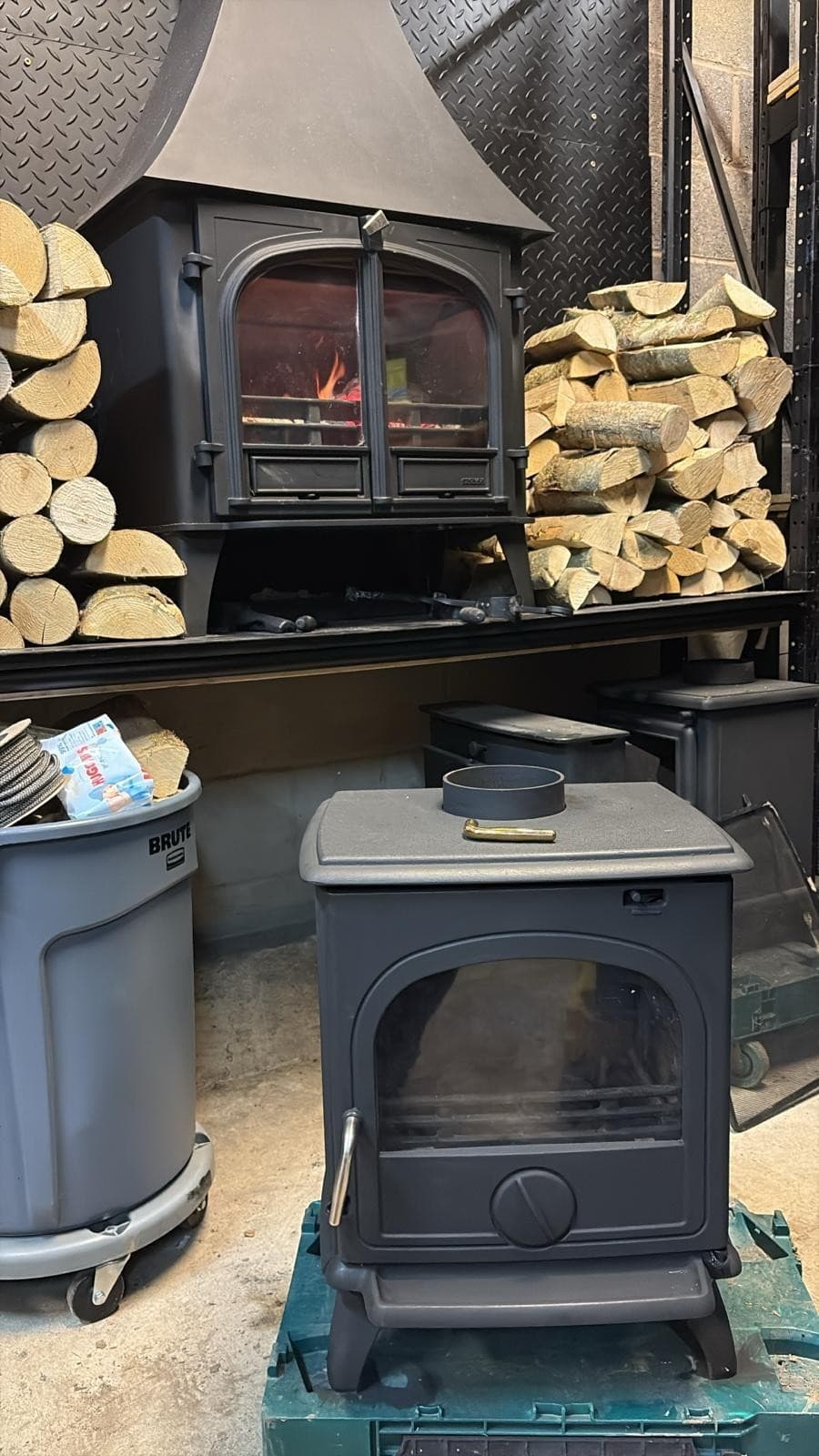 DRU - DRUID 5kw  Stove MULTIFUEL, (log,wood+burner), DEFRA, stove🚚