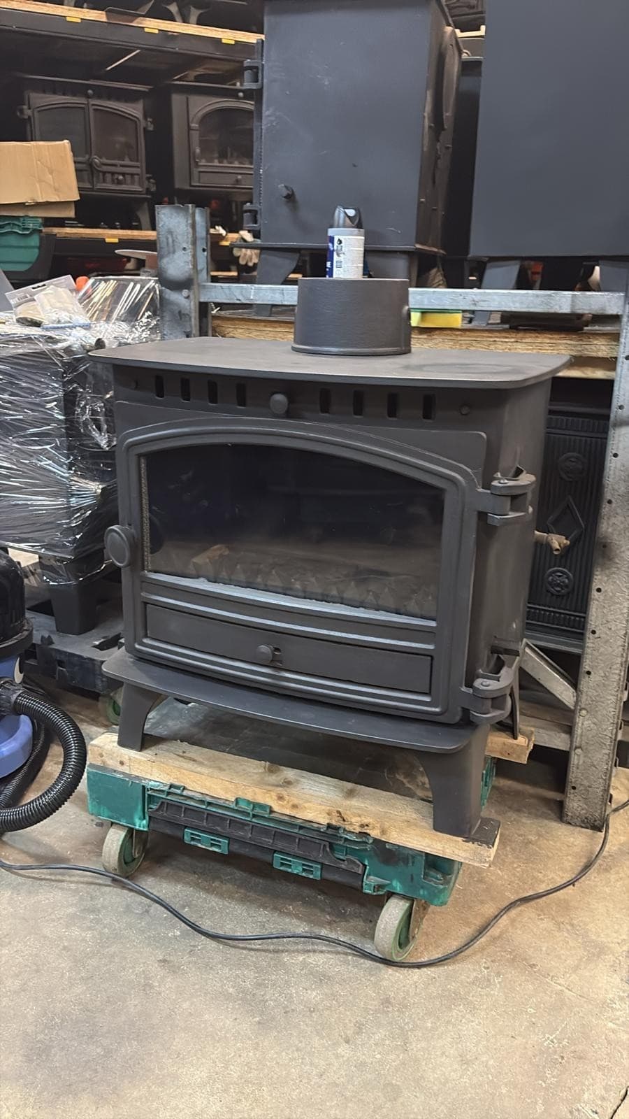 Hunter Herald 8 Stove 8kw, BOILER, MULTIFUEL, (log,wood+burner), , 🚚🚚🚚 2