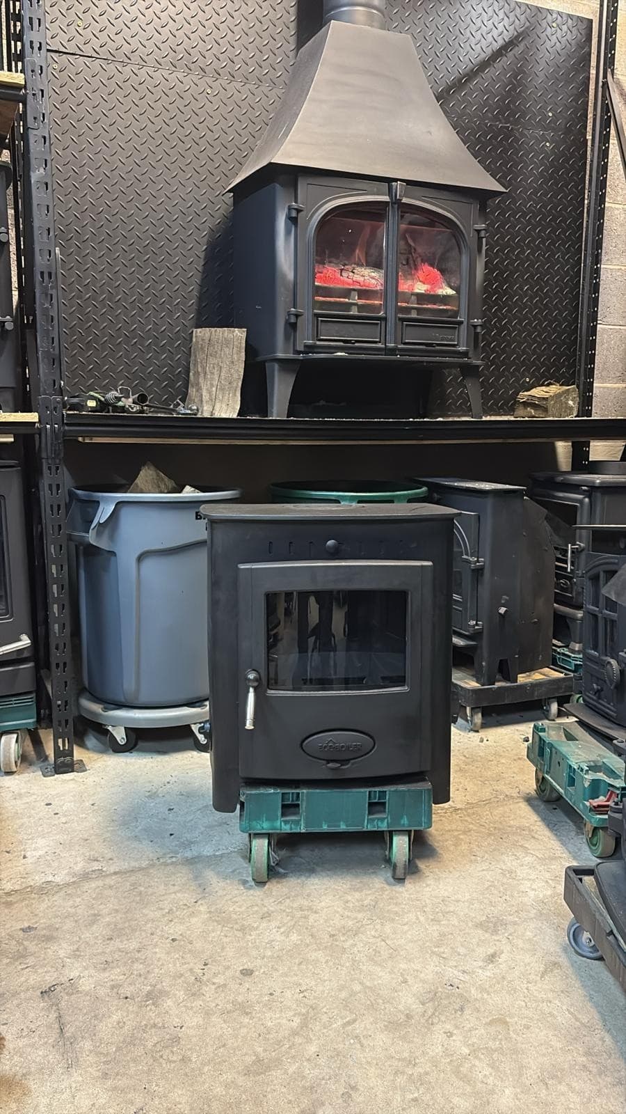 Arada Stratford Ecoboiler EB12HE multifuel Stove COAL(log,wood+burner), DEFRA, 5