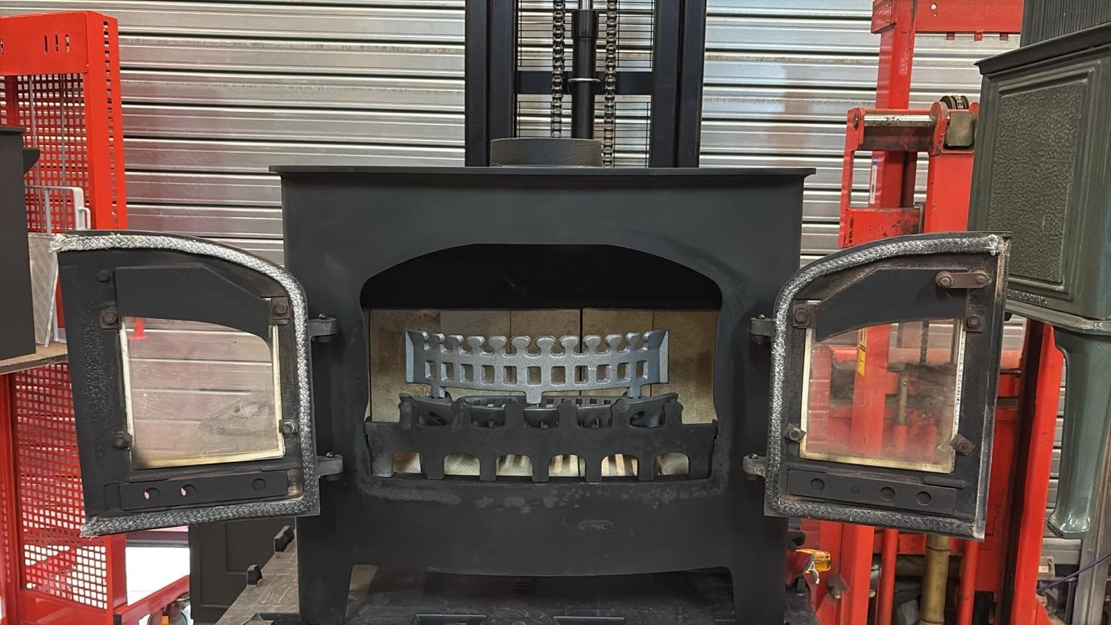 Villager A Range Stove, 12KW Stove MULTIFUEL, (log,wood+burner), DEFRA, 🚚🚚 3