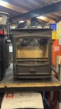 Fireline FX5W Wide Screen 5kW Multi-Fuel Stove  (log,wood+burner), , 🚚🚚🚚