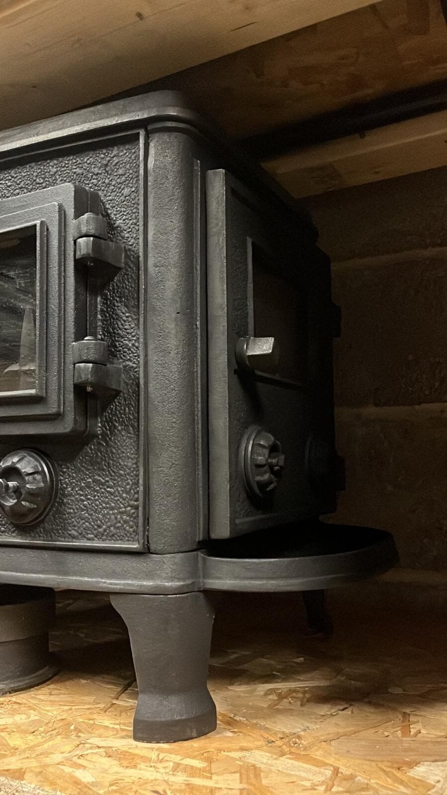 Cast Iron Stove 2 Sided Corner Stove, Woodburner, (log,wood+burner), 🚚🚚🚚 3