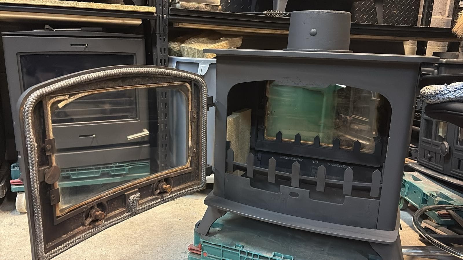 Yeoman Devon Stove 7Kw, DOUBLE SIDED/FRONTED WOODBURNER (log,wood+burner), 🚚🚚 4