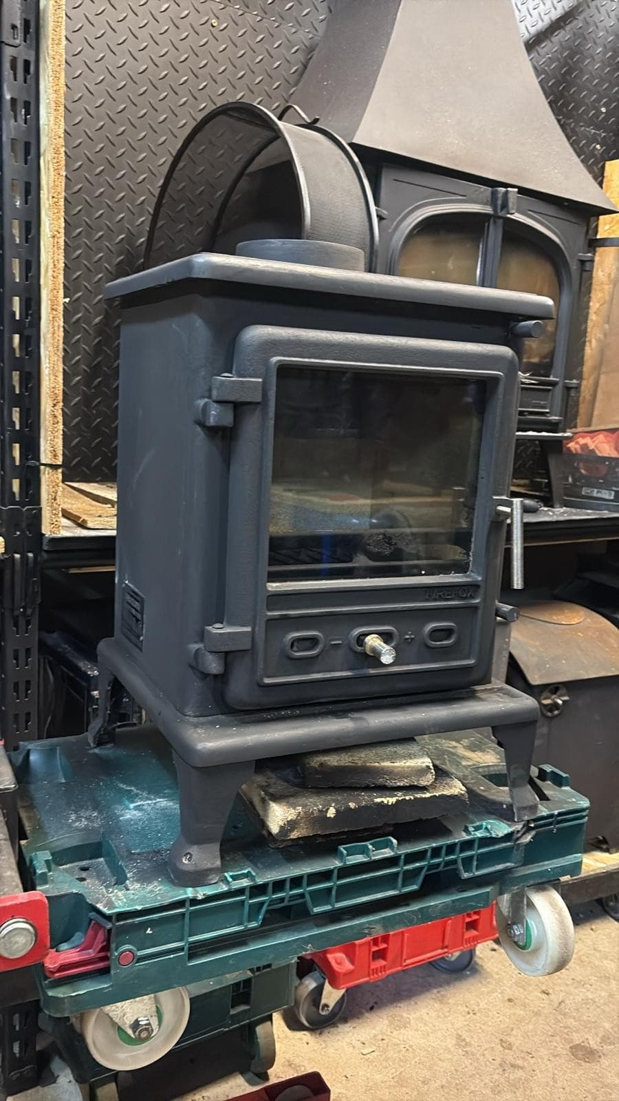 Firefox 5 Stove 5kw, MULTIFUEL, COAL(log,wood+burner), CAST IRON , 🚚🚚🚚 2