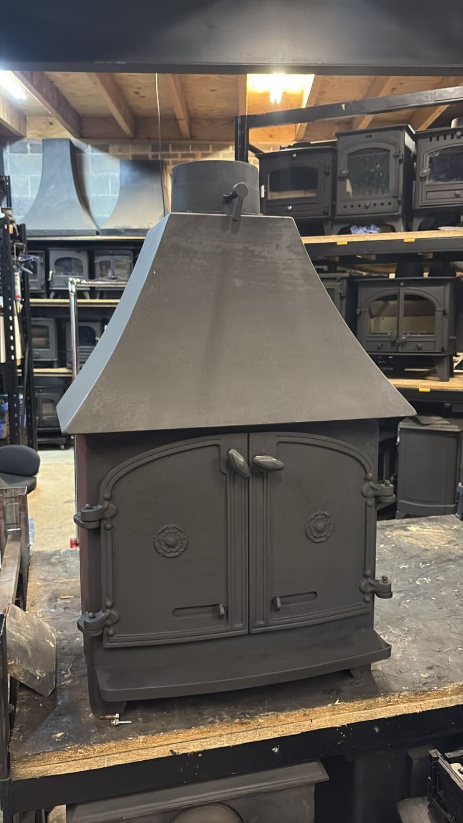 Yeoman Devon Stove 9Kw, Woodburner, (log,wood+burner), DEFRA 🚚🚚 Delivery