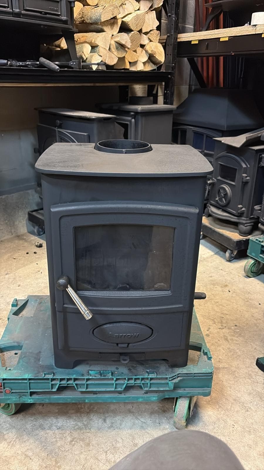 Aarrow Hamlet 4Kw Multifuel Stove, (log,wood,coal+burner)🚚🚚🚚🚚🚚🚚 2