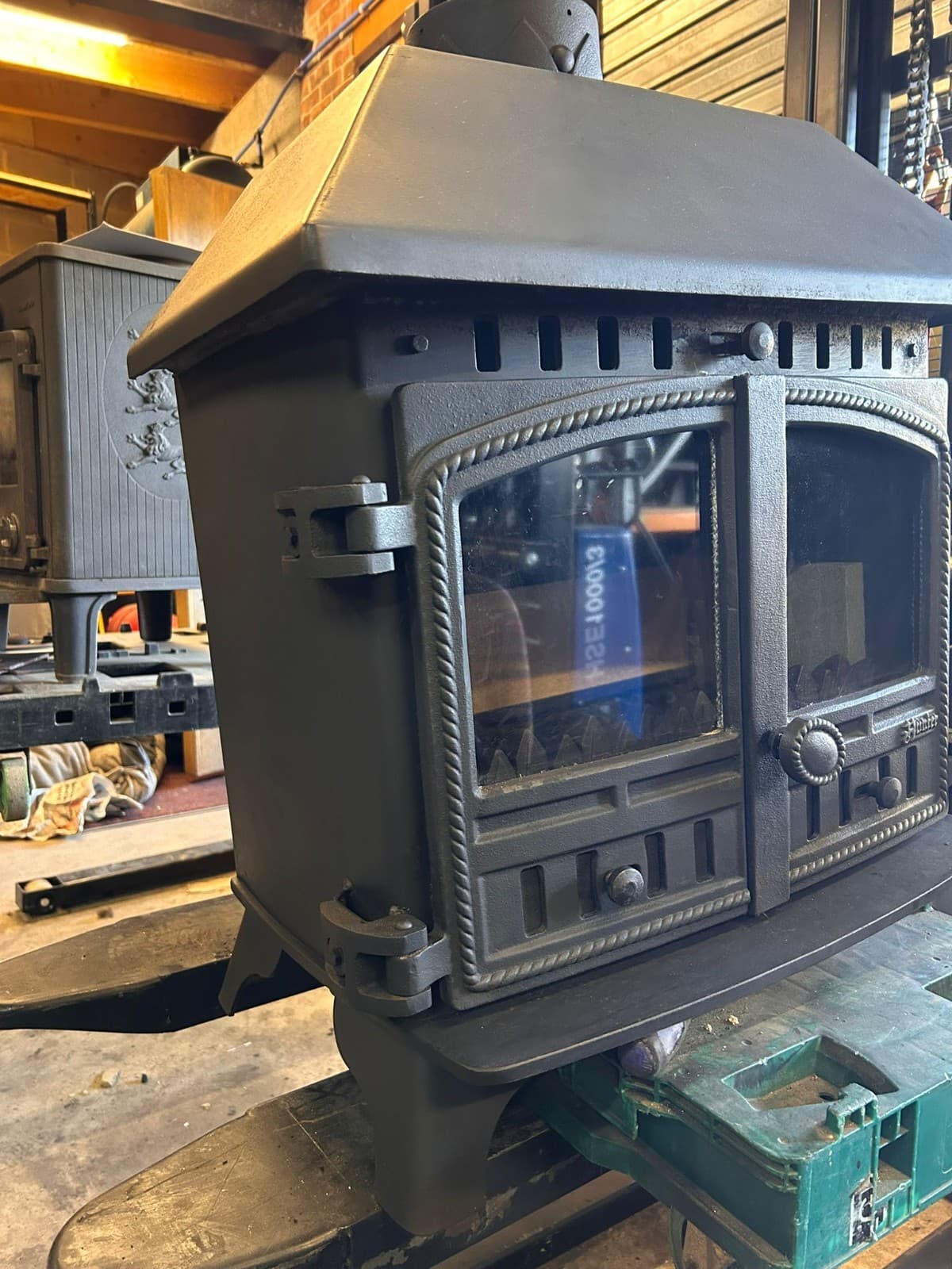 Hunter Herald 8 Stove 8kw, MULTIFUEL, COAL (log,wood+burner), 🚚🚚🚚 2