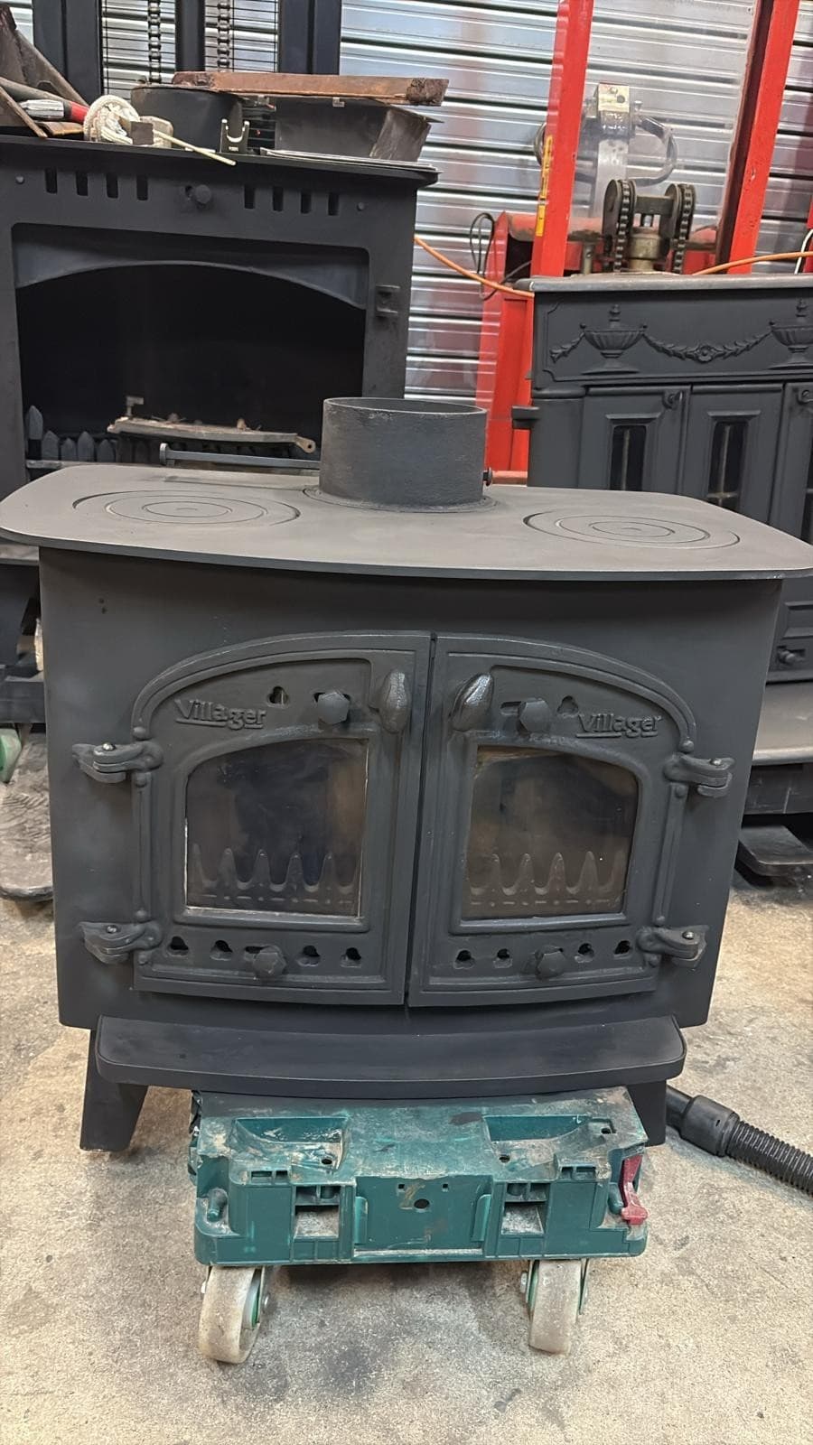 Villager A Range Stove, 16KW Stove MULTIFUEL, COAL (log,wood+burner), DEFRA, 🚚 5