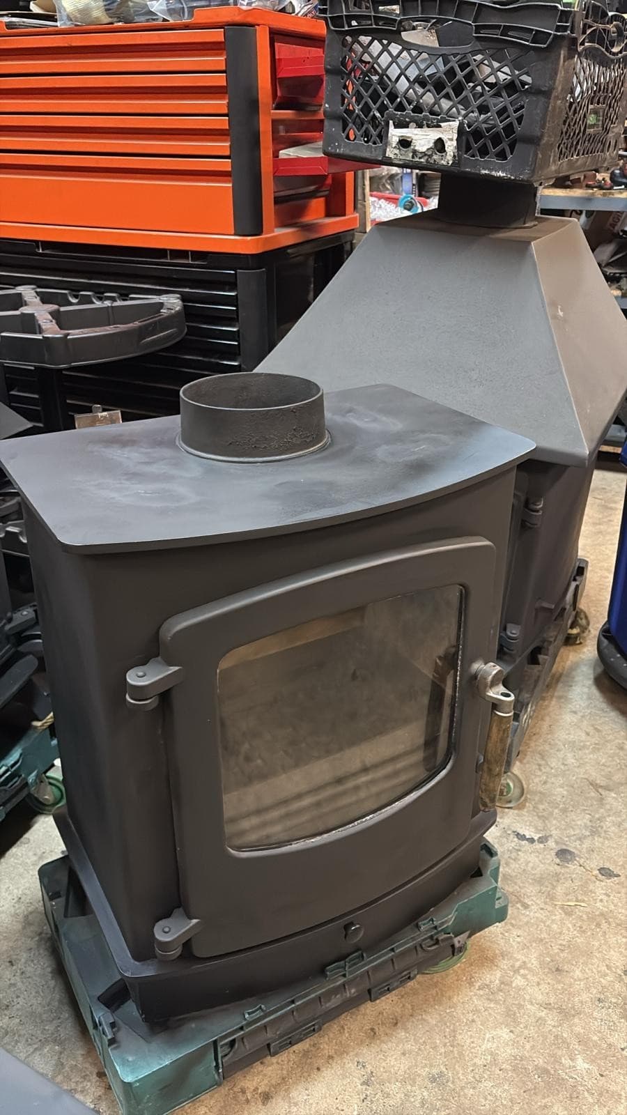 🔥 RESTORED “CHARNWOOD COVE 2” 11 Kw Multi Fuel Defra Stove RRP £2866🔥 3