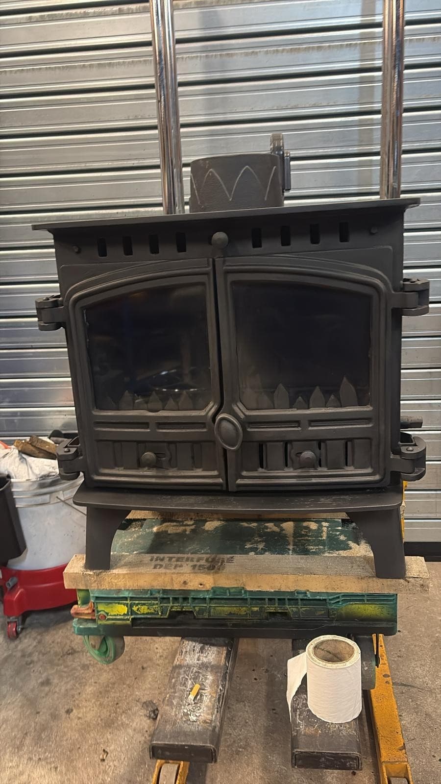 Hunter Herald 8 Stove 8kw, BOILER, MULTIFUEL, COAL (log,wood+burner), 🚚🚚 3