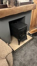 Vermont Castings - Aspen 1920 STOVE, Wood Burning, (log,wood+burner), DEFRA,