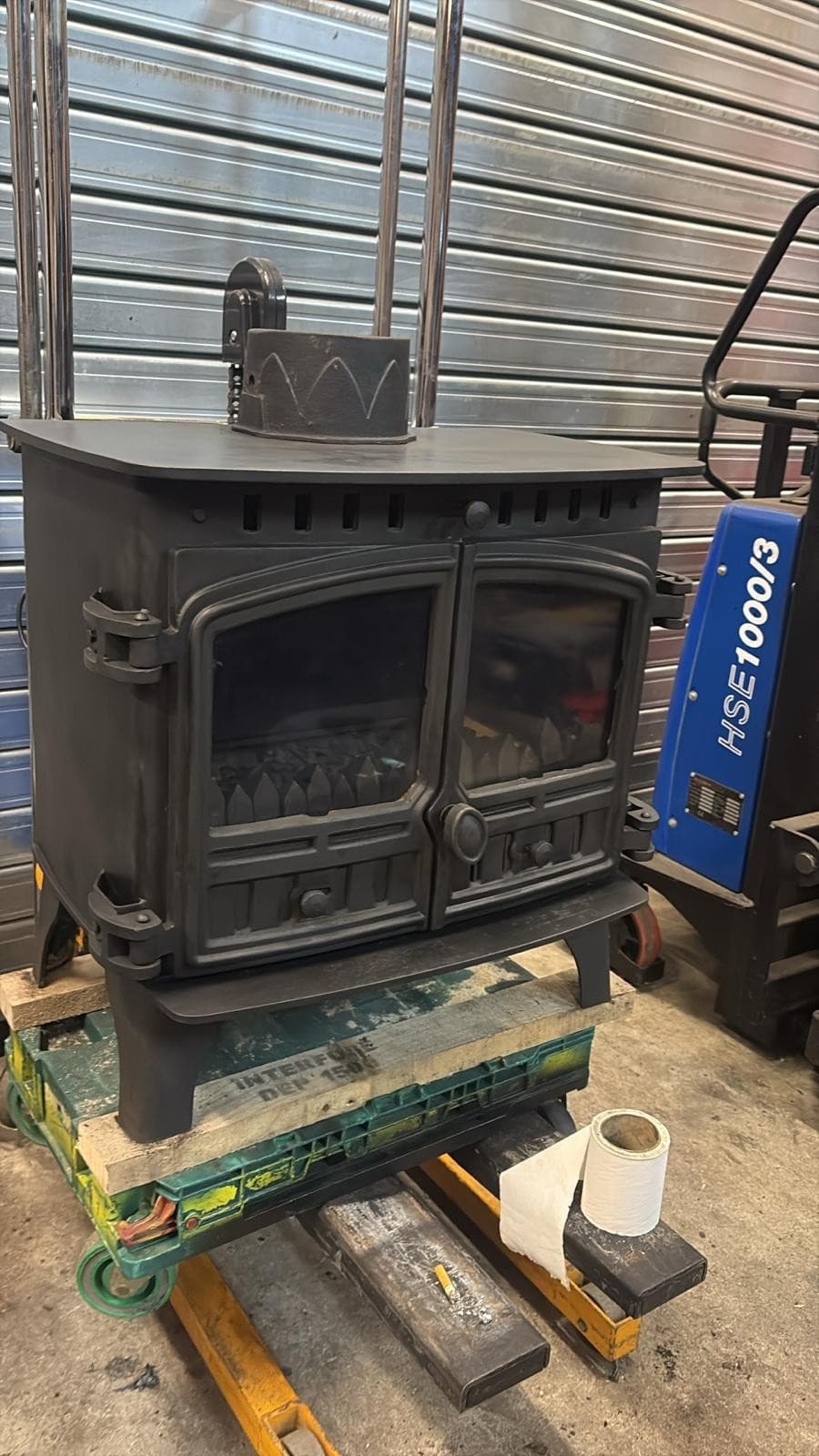 Hunter Herald 8 Stove 8kw, BOILER, MULTIFUEL, COAL (log,wood+burner), 🚚🚚