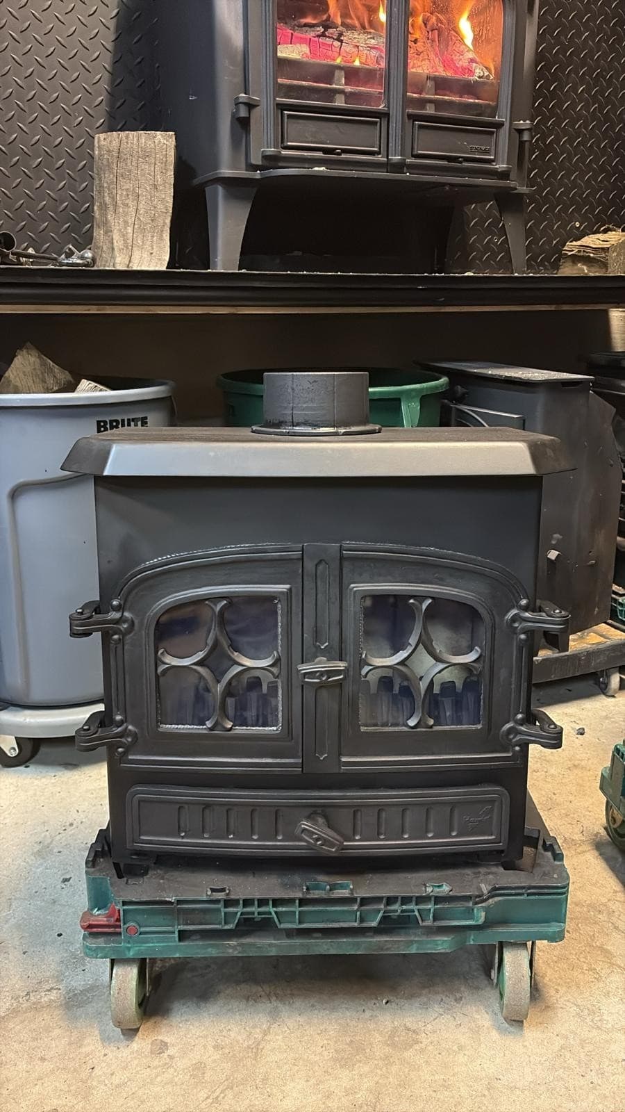 Aarrow Hamlet 7Kw FLATTOP, COAL multifuel Stove delivery available! 3