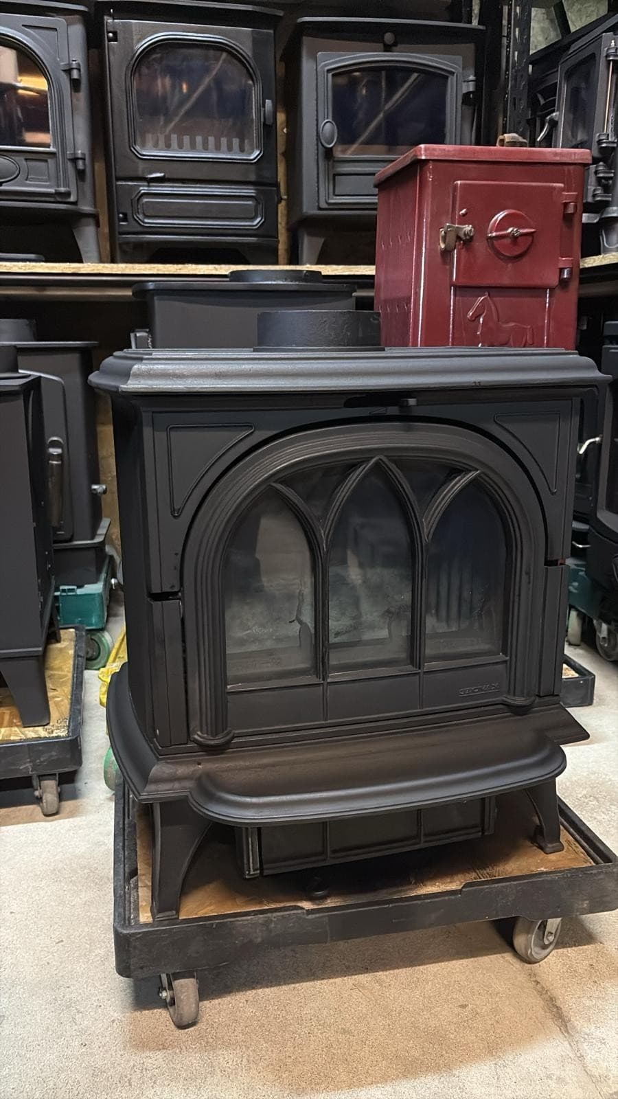 🔥 RESTORED “STOVAX HUNTINGDON 25” 5KW Multifuel DEFRA stove Wood Log Burner 🔥 — view 2