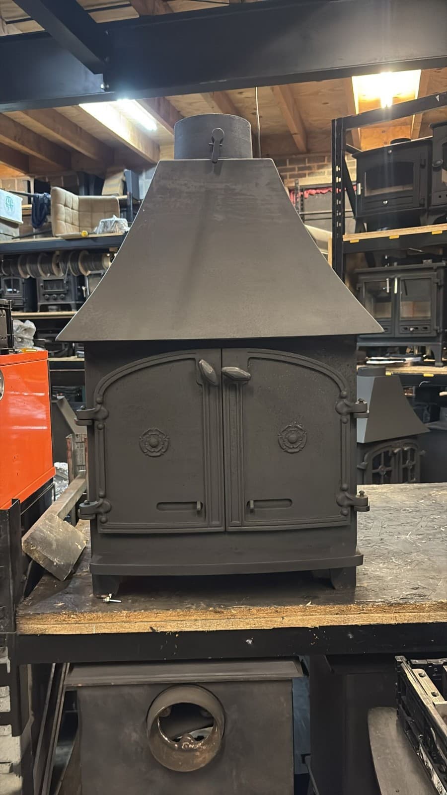 Yeoman Devon Stove 9Kw, Woodburner, (log,wood+burner), DEFRA 🚚🚚 Delivery 4
