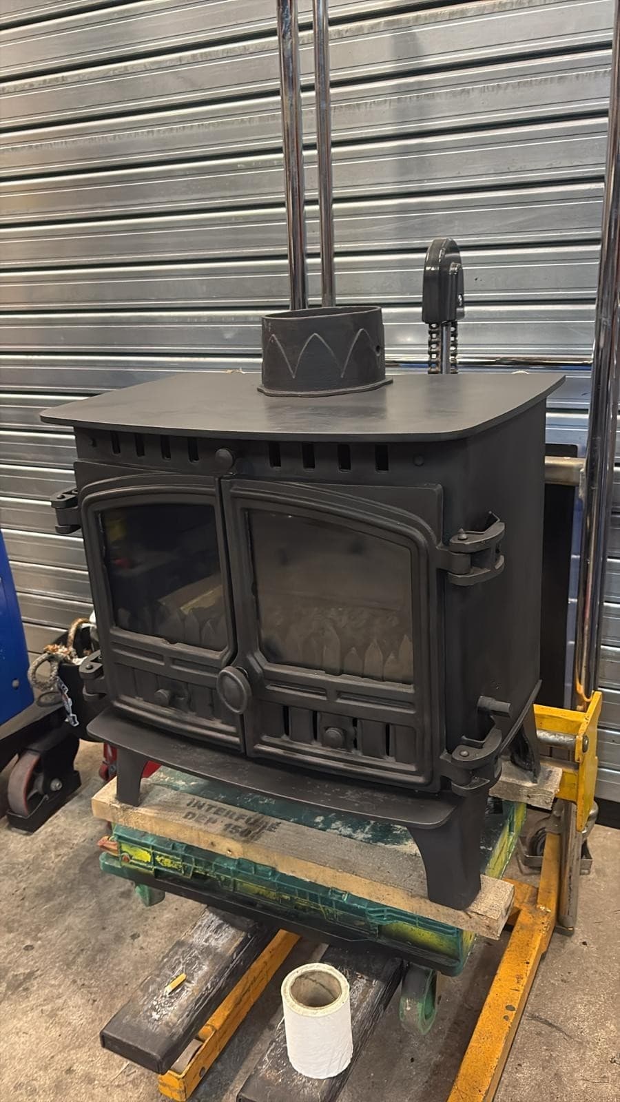 Hunter Herald 8 Stove 8kw, BOILER, MULTIFUEL, COAL (log,wood+burner), 🚚🚚 2