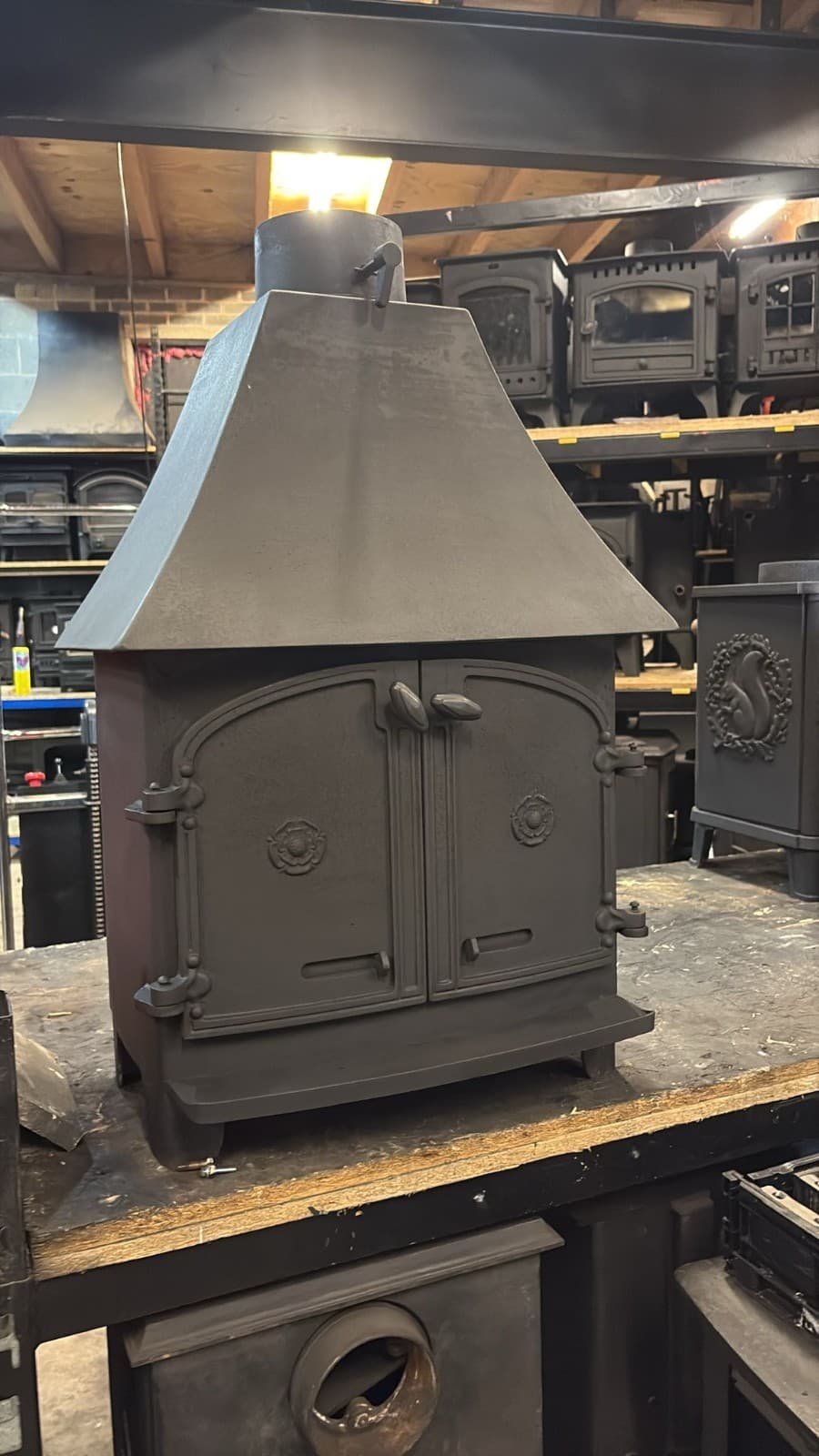 Yeoman Devon Stove 9Kw, Woodburner, (log,wood+burner), DEFRA 🚚🚚 Delivery 3