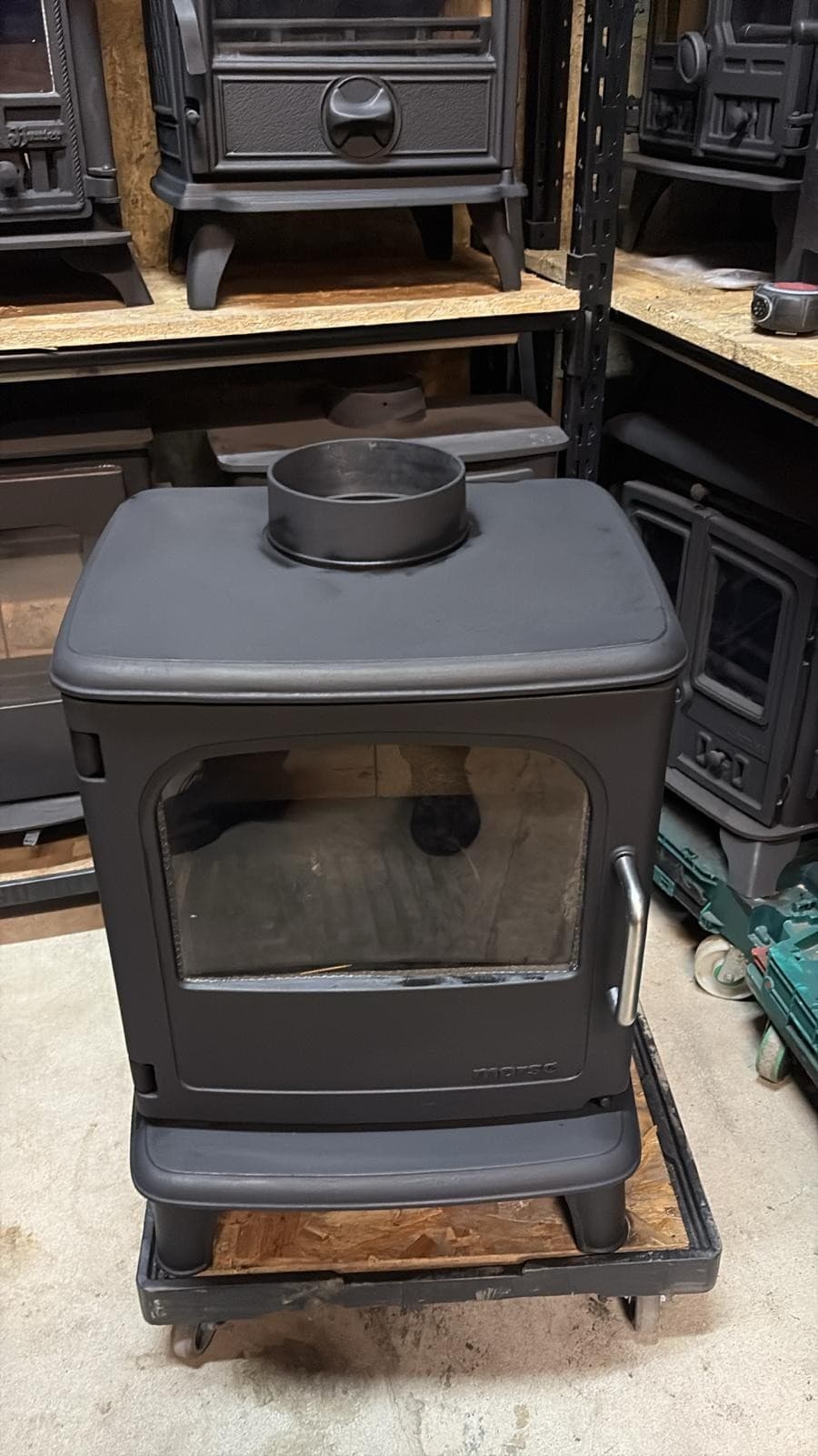 Morso Owl Stove  3410 3440 ,MULTIFUEL, (log,wood+burner), DEFRA, OWL ON SIDE 3