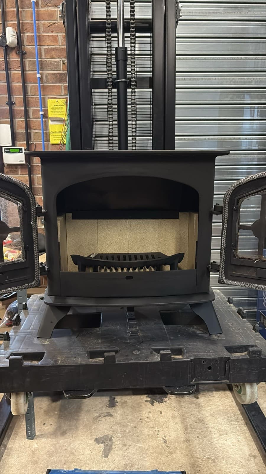 Yeoman Devon Stove 9Kw, FLAT TOP STOVE, Multifuel,  (log,wood+burner), 🚚🚚 🚚 5