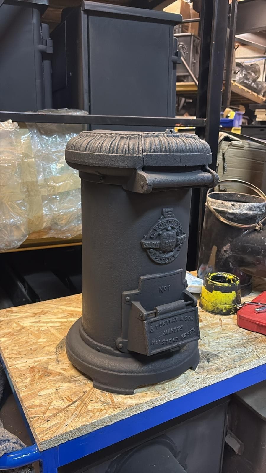 VINTAGE The Tortoise No1 Stove LOG BURNER WOOD BURNING STOVE 4-5KW BRAND NEW 2